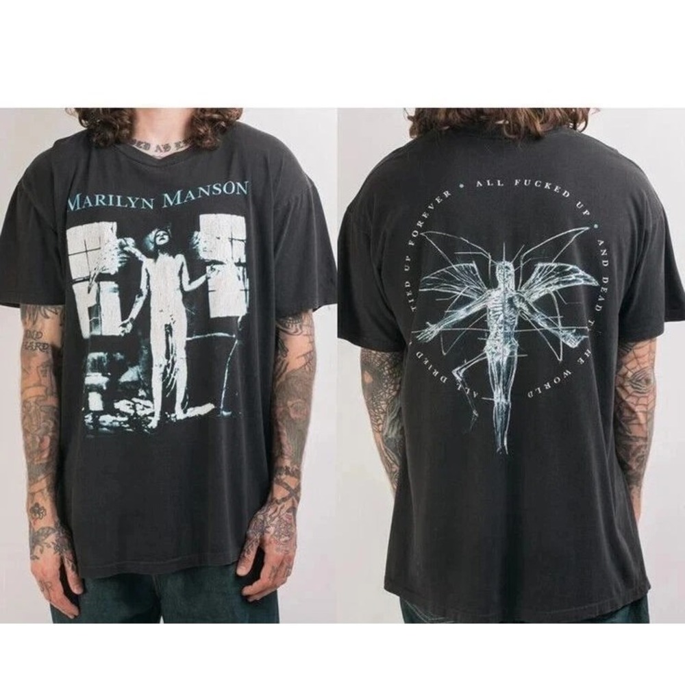 Marilyn Manson Antichrist Superstar T-Shirt 2 Sided